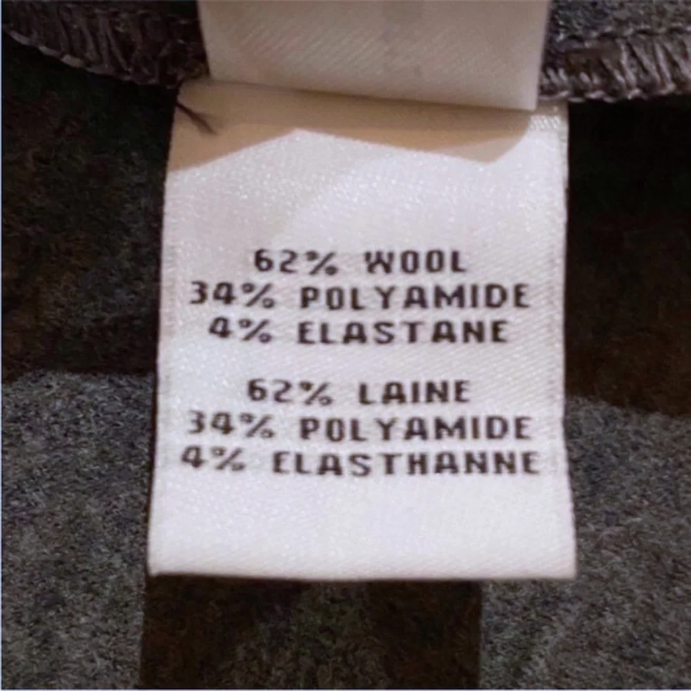 NEW Diane Von Furstenberg Wool Blend Aurora Dress Heather Grey 14 - Picture 12 of 13